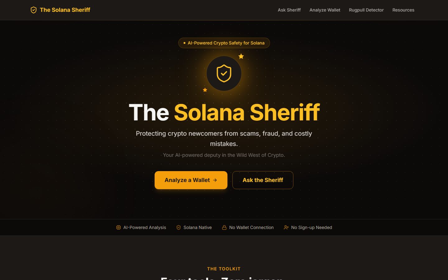 The Solana Sheriff